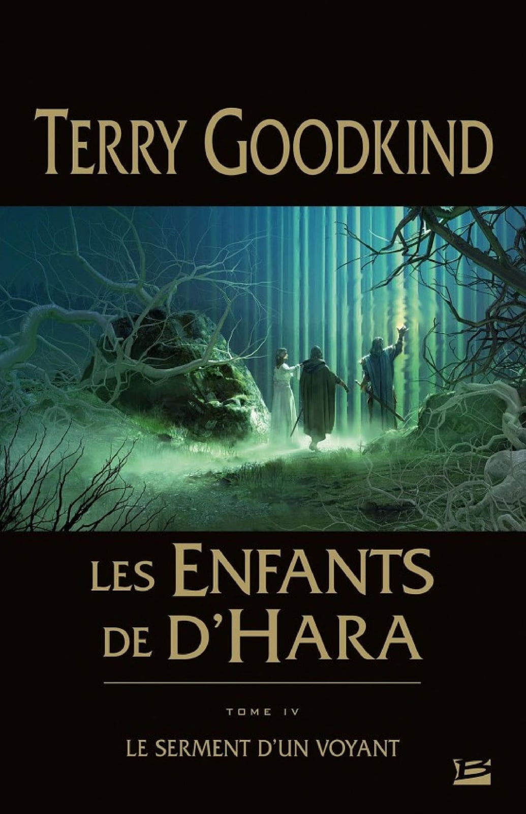 Les Enfants de D'Hara, T4 : Le Serment d'un voyant - Cover