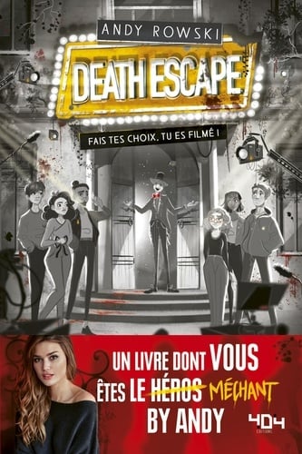 Death Escape : fais tes choix, tu es filmé ! - Cover
