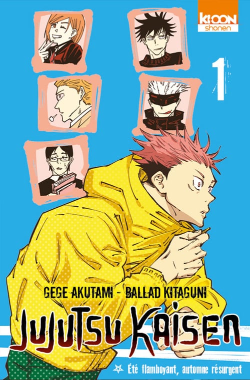 Roman Jujutsu Kaisen T01 - Cover
