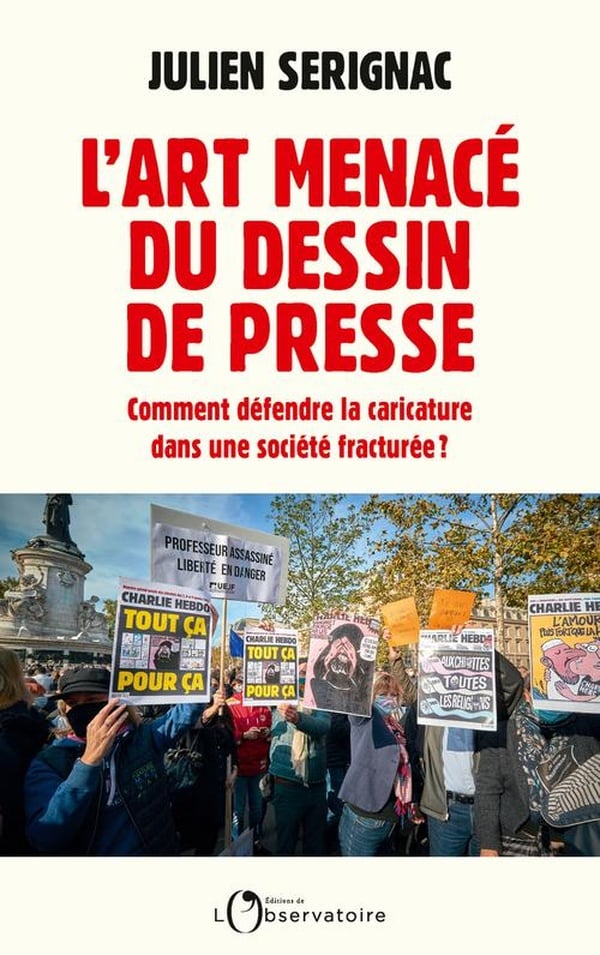 L'art menacé du dessin de presse - Cover
