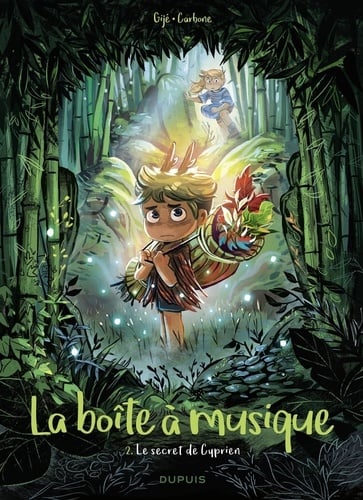 La boîte à musique - Tome 2 - Le secret de Cyprien - Cover