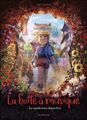 La boîte à musique - tome 4 - La mystérieuse disparition - Cover