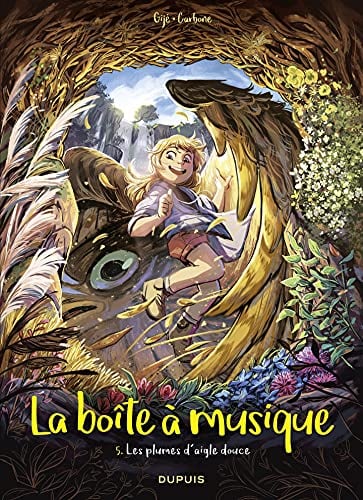 La boîte à musique - Tome 5 - Les plumes d'aigle douce - Cover