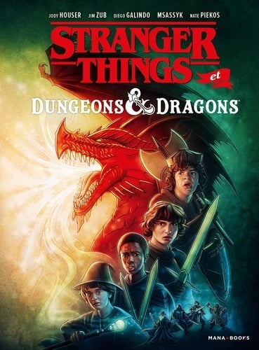 Stranger things et Dungeons dragons - Cover