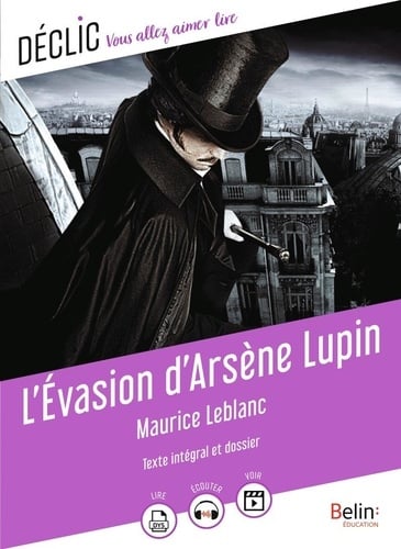 L'Évasion d'Arsène Lupin - Cover