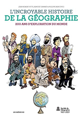 L'Incroyable histoire de la géographie - Cover