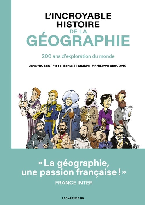 L'incroyable histoire de la géographie - Cover