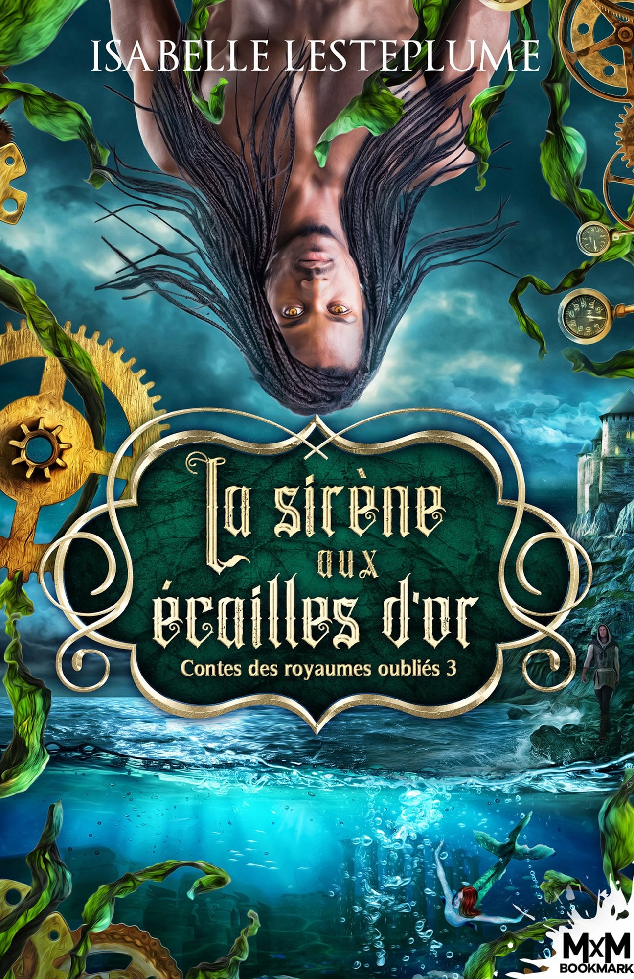 La sirène aux écailles d'or - Cover