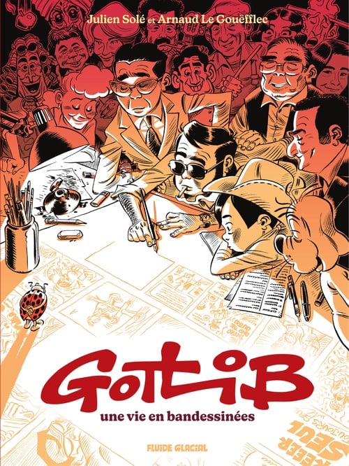 Gotlib, une vie en bandessinée - Cover