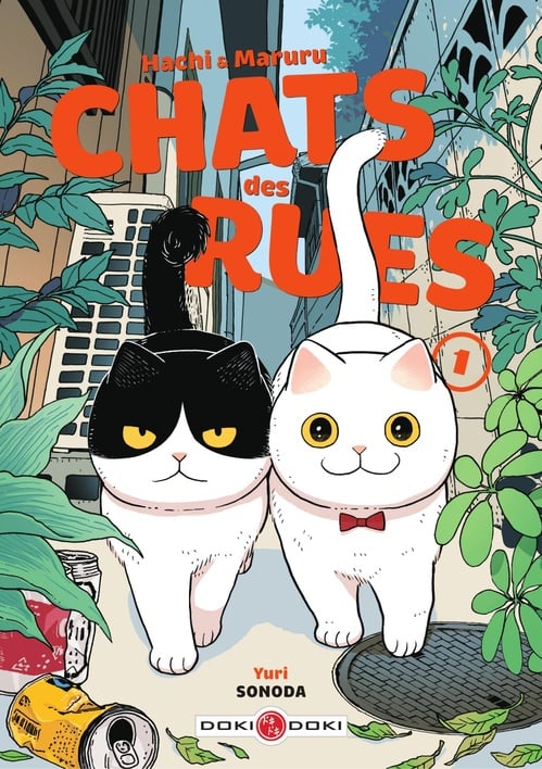 Hachi & Maruru - Chats des rues - Tome 1 - Cover