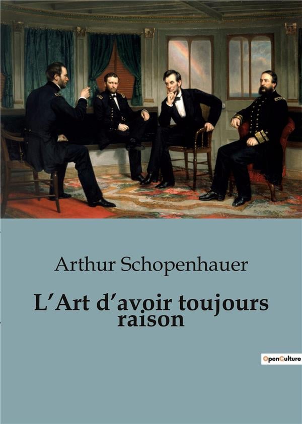 L’Art d’avoir toujours raison - Cover