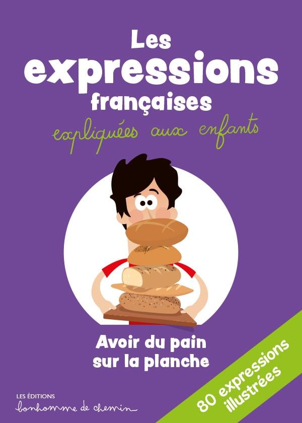 LES EXPRESSIONS FRANCAISES EXPLIQUEES AUX ENFANTS - Cover