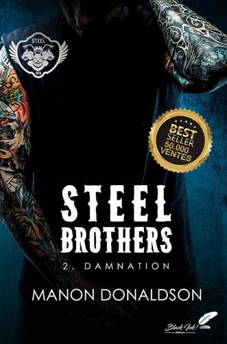Steel Brothers : Tome 2, Damnation - Cover