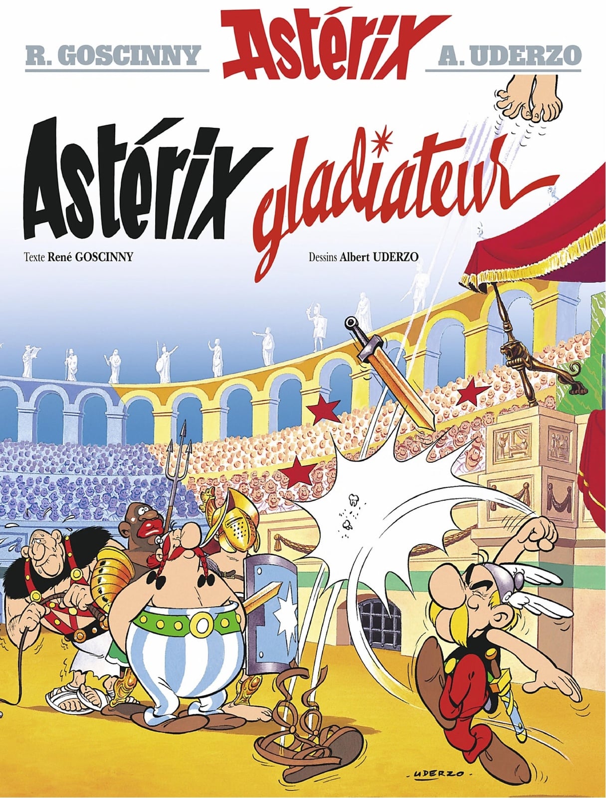 Astérix - Astérix gladiateur - no4 - Cover