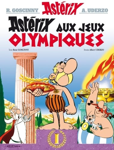 Astérix - Astérix aux jeux Olympiques - n°12 - Cover