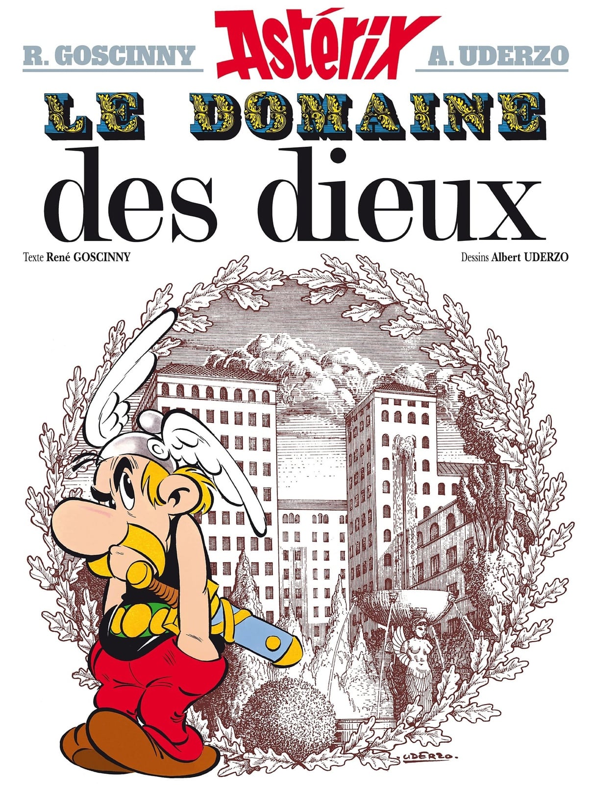 Astérix - Le Domaine des dieux - n°17 - Cover