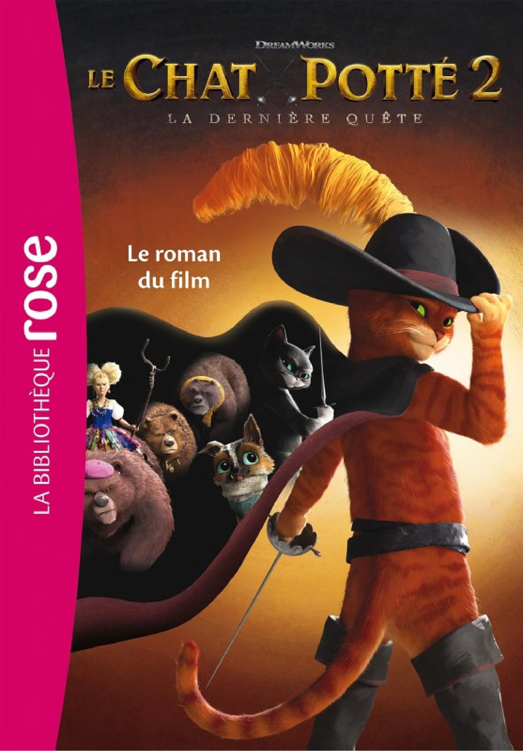 Le Chat Potté 2, La dernière quête - Le roman du film - Cover