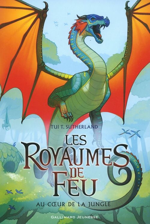 Les Royaumes de Feu (Tome 3) - Au cœur de la jungle - Cover