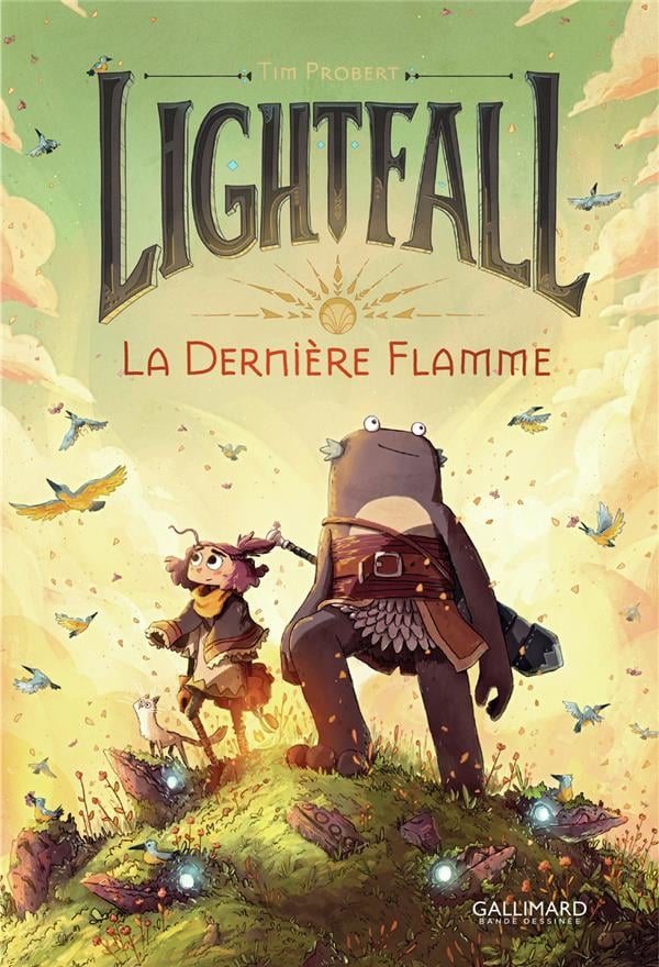Lightfall Tome 1 : la dernière flamme - Cover