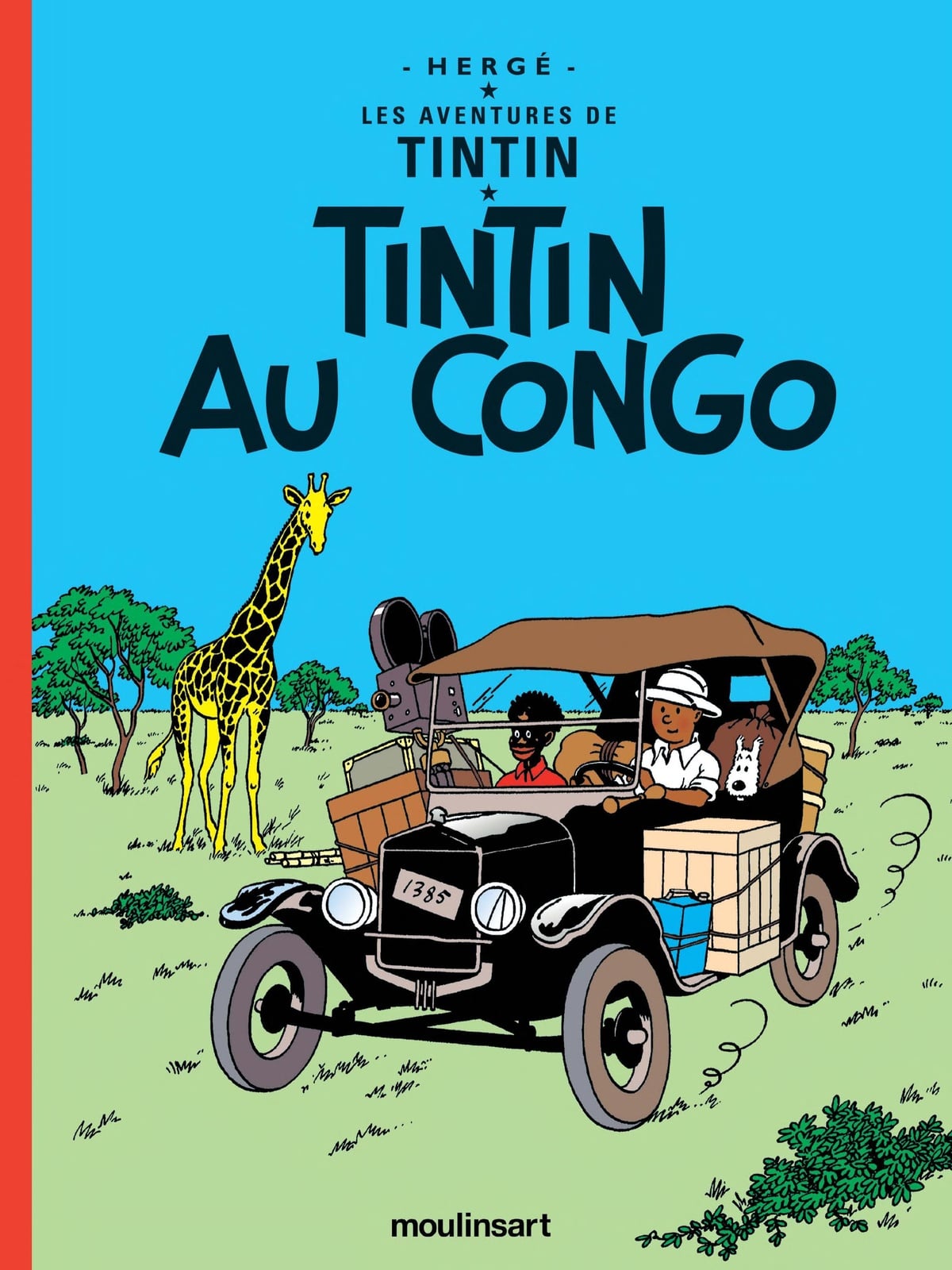 Tintin au Congo - Cover