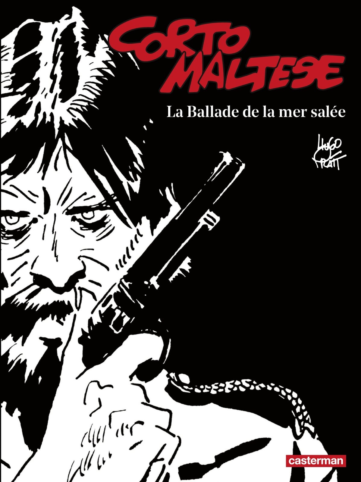 Corto Maltese (Tome 1) - La Ballade de la mer salée (édition enrichie noir et blanc) - Cover