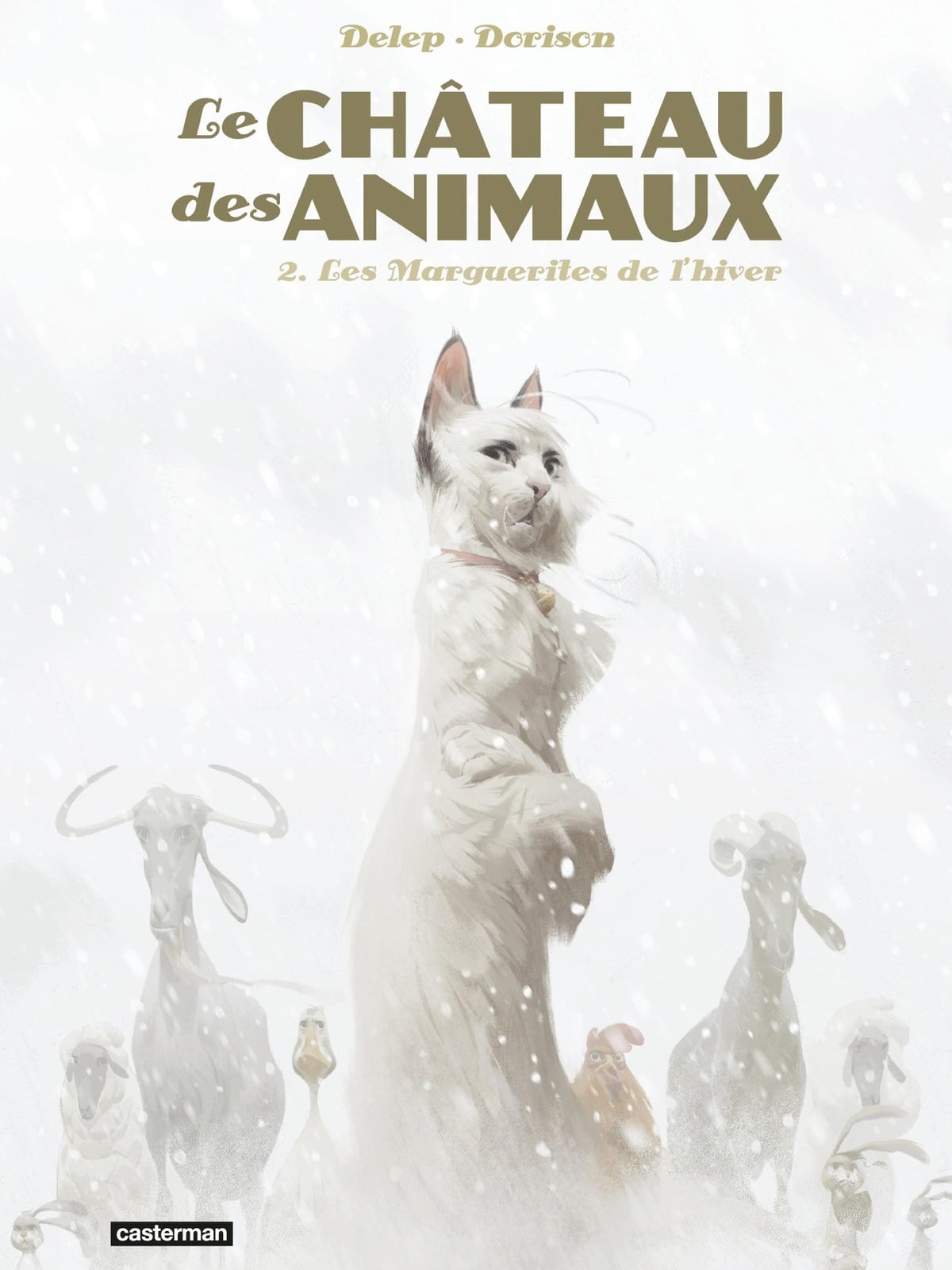 Le Château des Animaux (Tome 2) - Les Marguerites de l'hiver - Cover