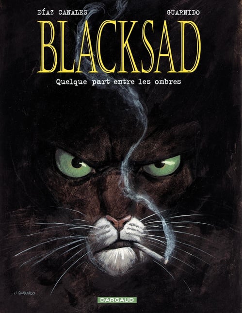 Blacksad - tome 1 - Quelque part entre les ombres - Cover