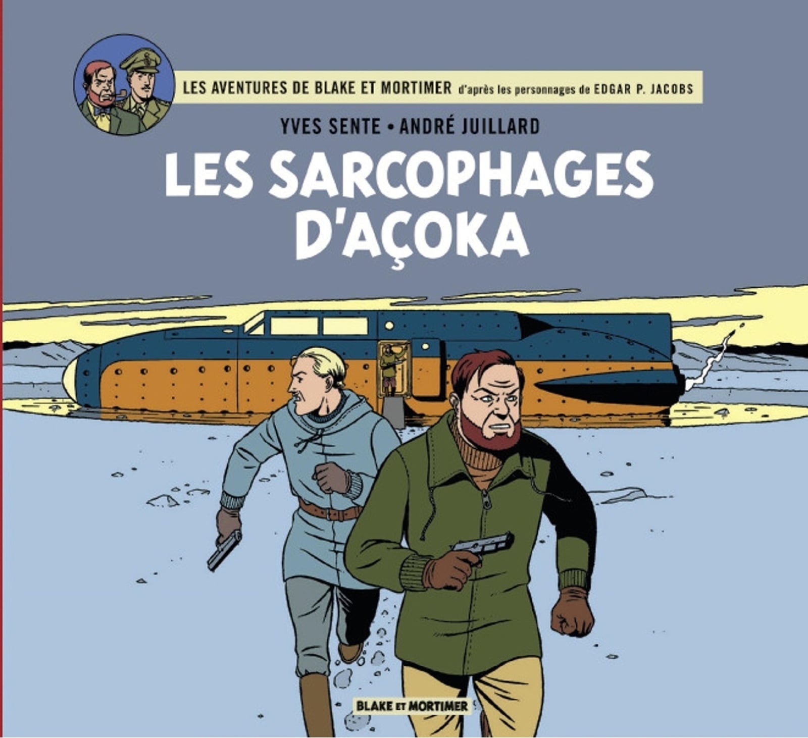 Blake et Mortimer - Intégrale - Les sarcophages d'Açoka - Cover