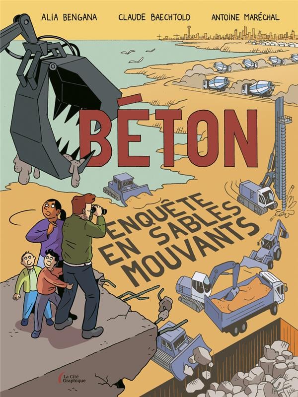 Béton : Enquête en sables mouvants - Cover