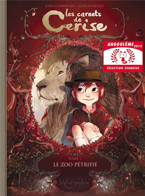 Les carnets de Cerise Tome 1 : le zoo pétrifié - Cover