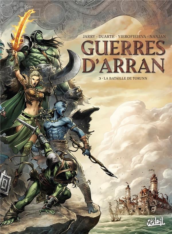 Guerres d'Arran Tome 3 : La Bataille de Torunn - Cover