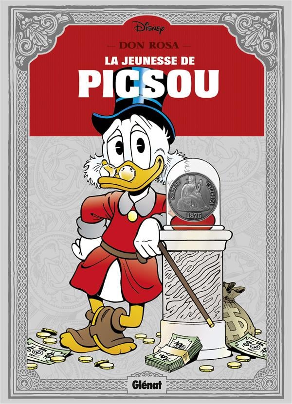 La jeunesse de Picsou - Cover