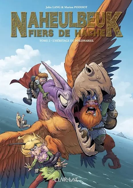 Naheulbeuk, fiers de hache - Cover