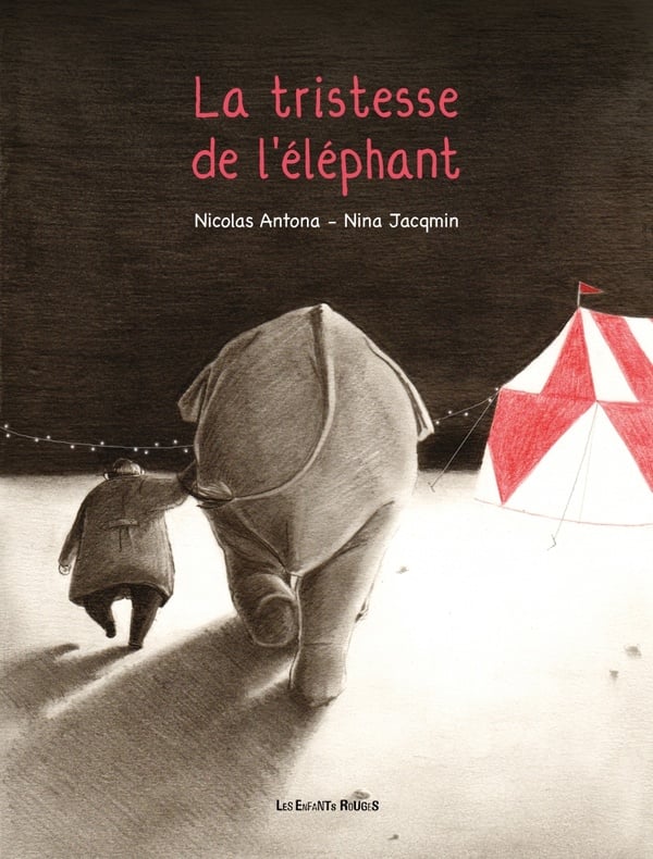 La tristesse de l'éléphant - Cover