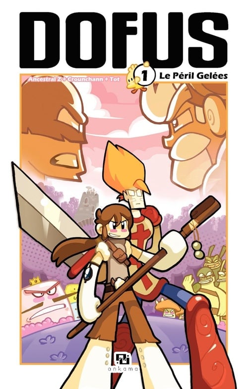 Dofus Manga - Tome 1 - Le Péril Gelées - Cover