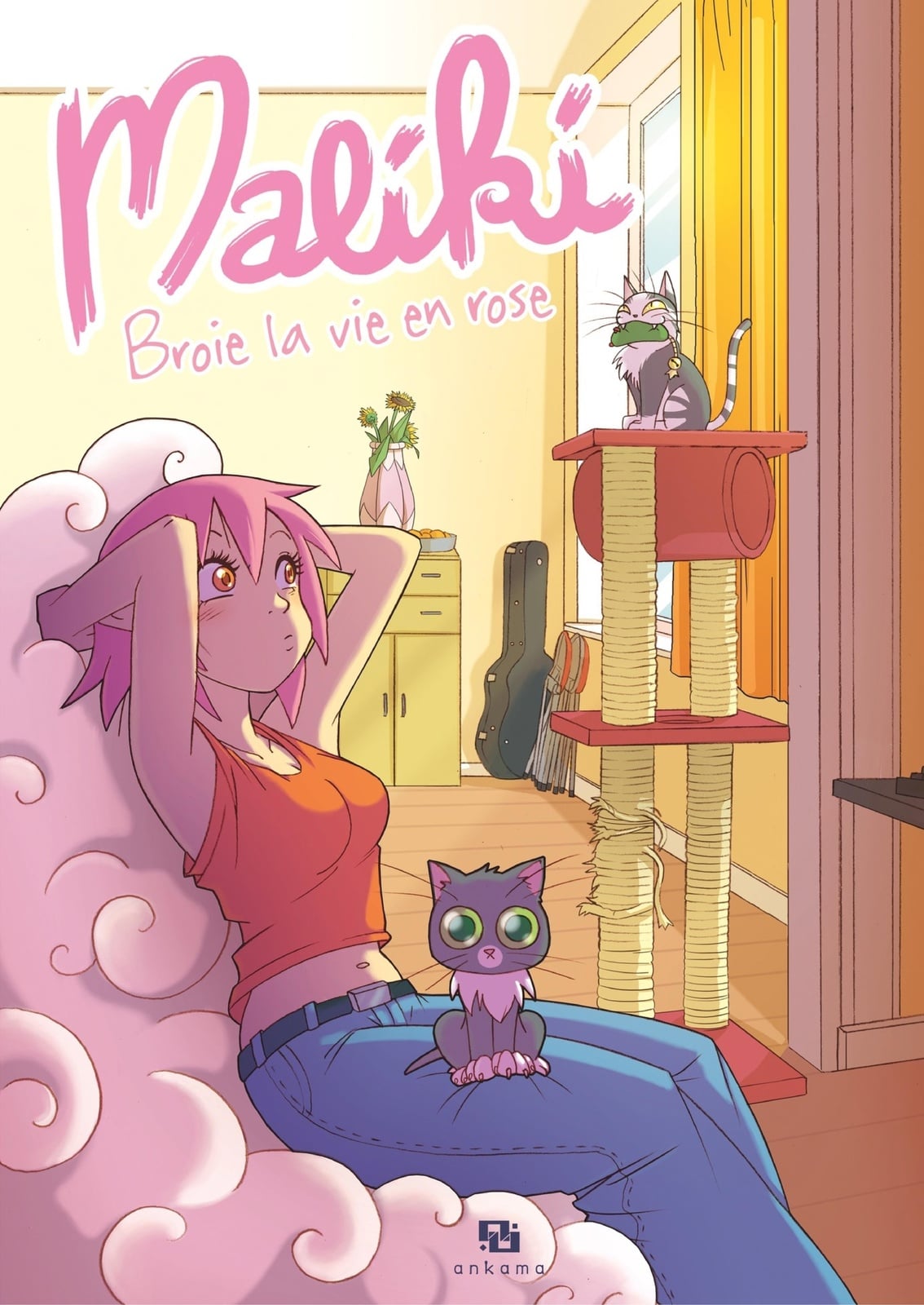 Maliki - Tome 1 - Broie la vie en rose - Cover
