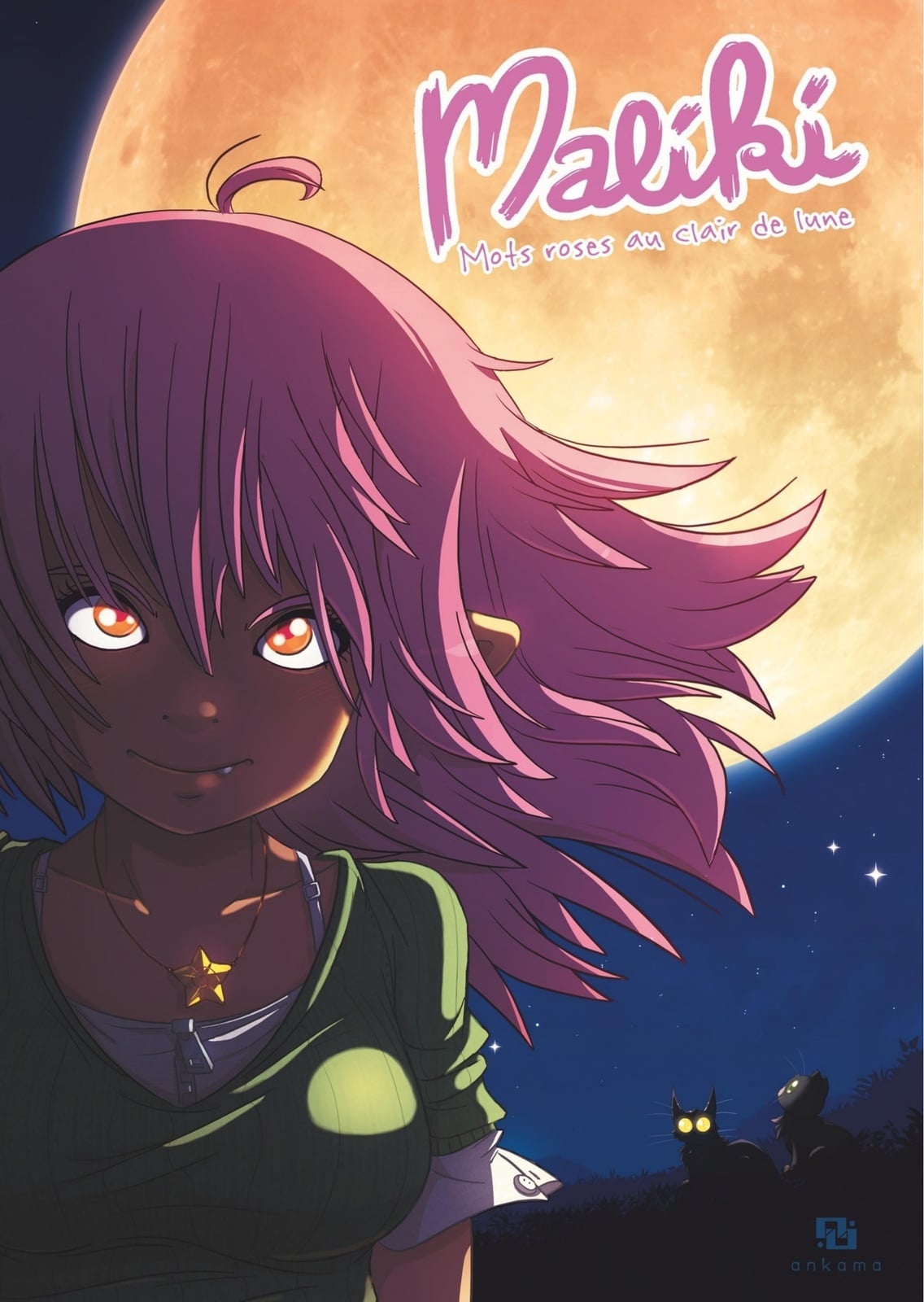 Maliki - Tome 3 - Mots roses au clair de lune - Cover