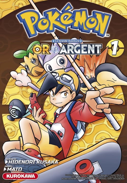 Pokémon - Or et Argent - tome 01 - Cover