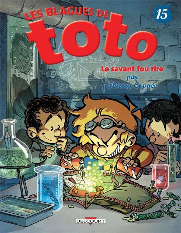 Les blagues de Toto Tome 15 : le savant fou rire - Cover