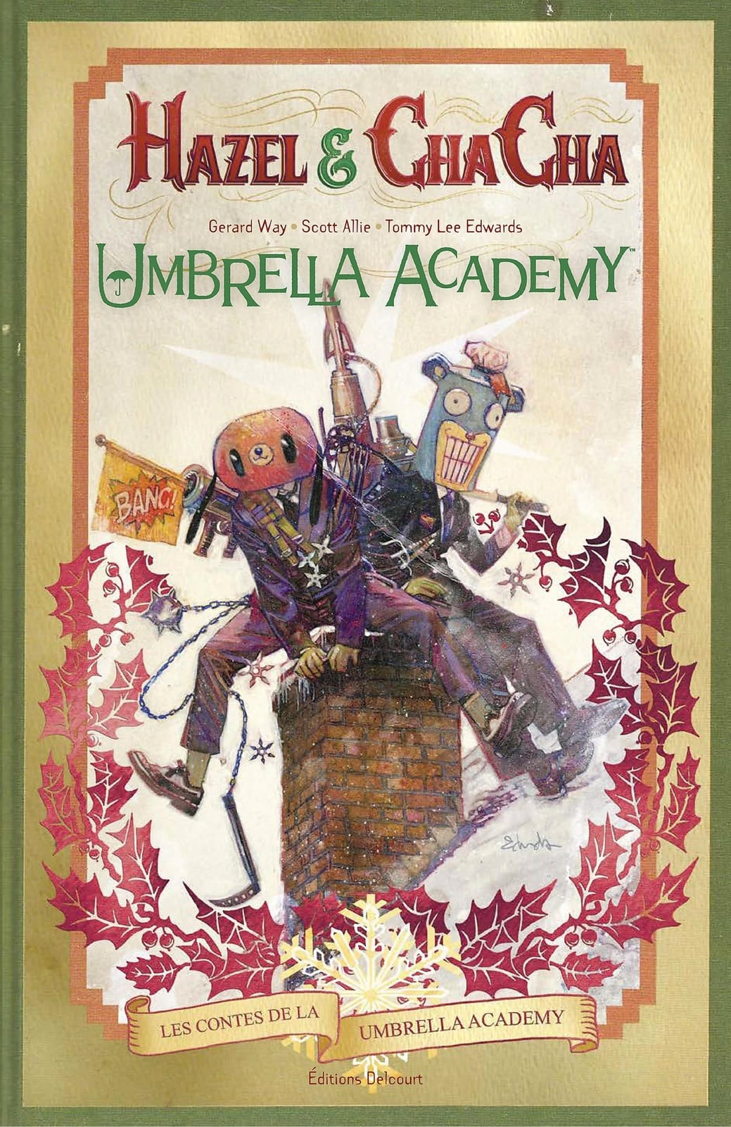 Umbrella Academy - Hazel et Cha Cha - Cover