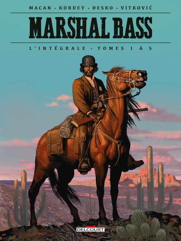 Marshal Bass : Intégrale Tomes 1 à 5 - Cover