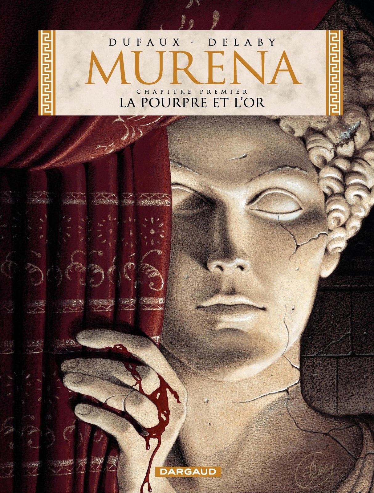 Murena - tome 1 - La Pourpre et l'or - Cover