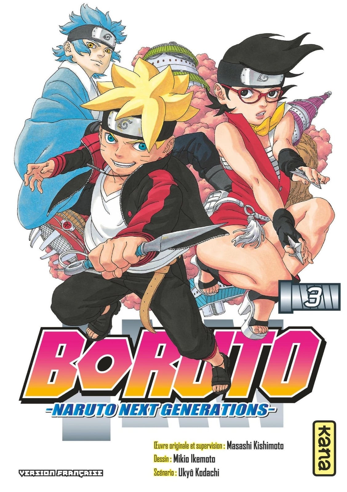 Boruto - Naruto next generations - Tome 3 - Cover
