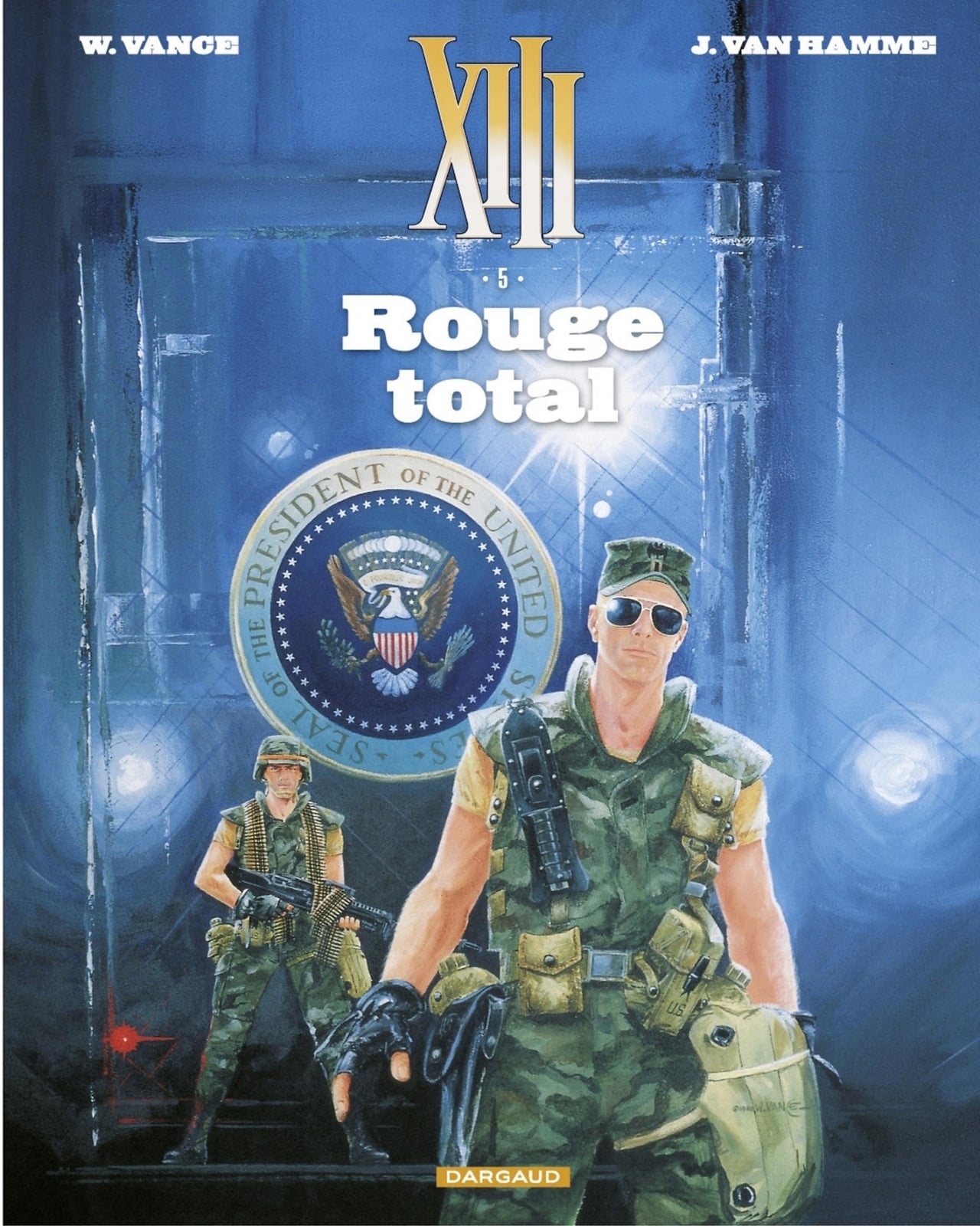 XIII - tome 5 - Rouge total - Cover