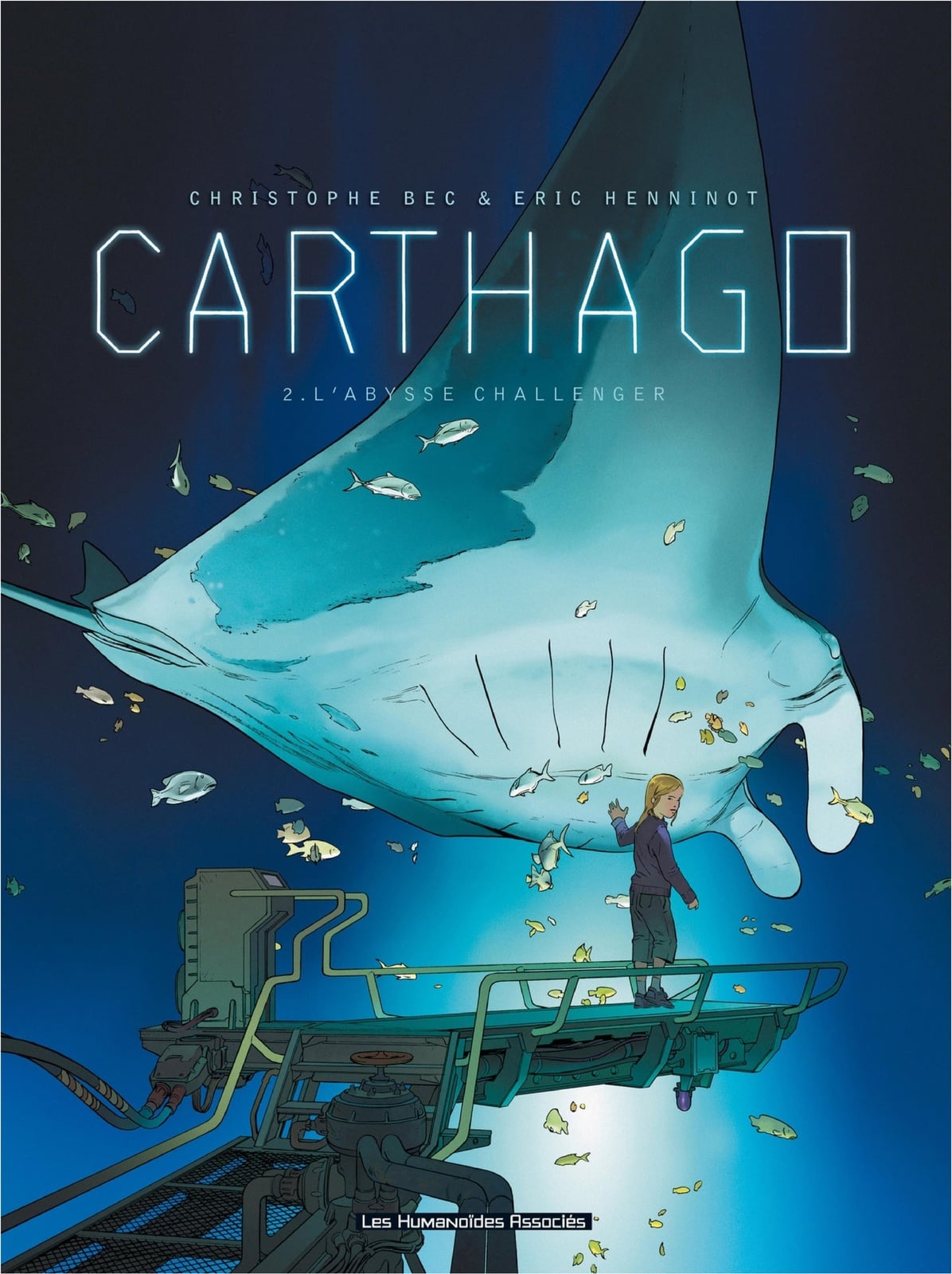 Carthago T2 : L'Abysse Challenger - Cover