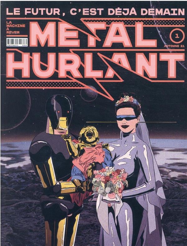 Métal Hurlant n.1 : le futur c'est déjà demain - Cover
