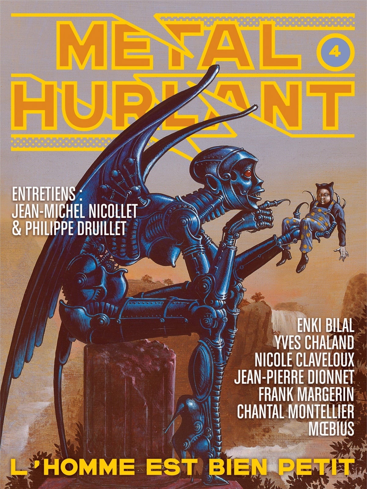 Métal Hurlant - L'homme est bien petit - Cover