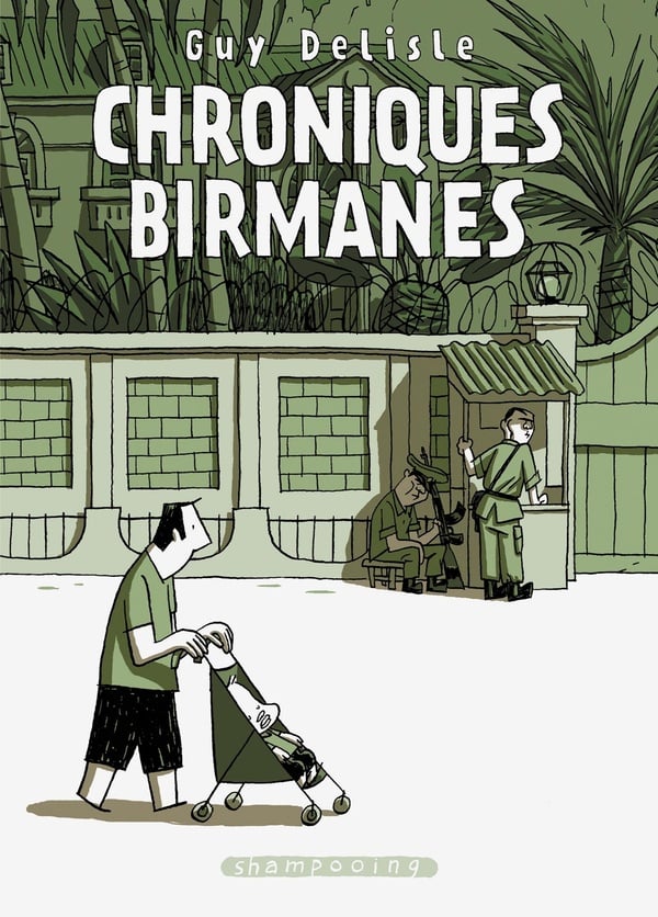Chroniques birmanes - Cover