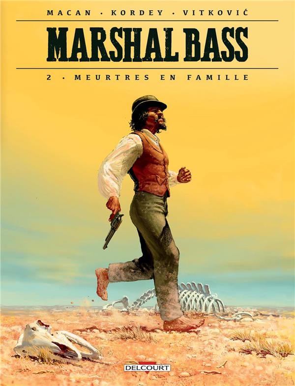 Marshal Bass Tome 2 : meurtres en famille - Cover