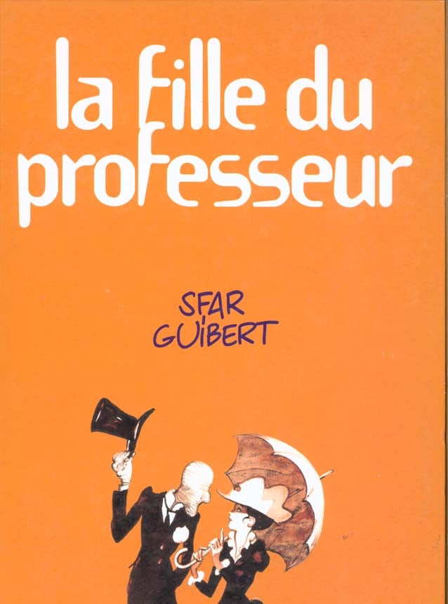 La fille du professeur - Cover